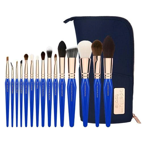 Bộ Cọ Trang Điểm 15 Cây Bdellium Tools Golden Triangle Phase II